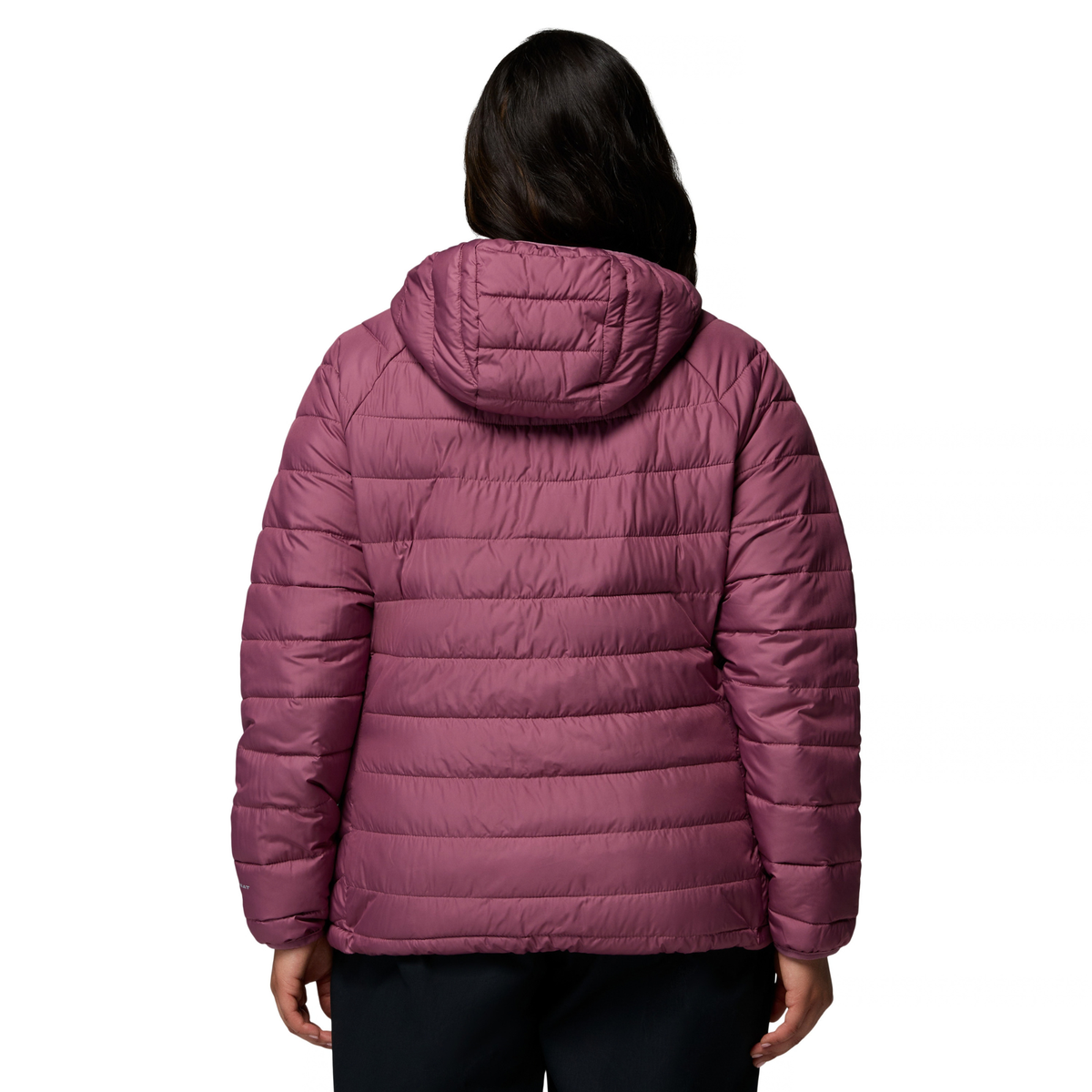 Columbia Women's Powder Lite II Hooded Insulated Jacket Antique Mauve 551 2089391