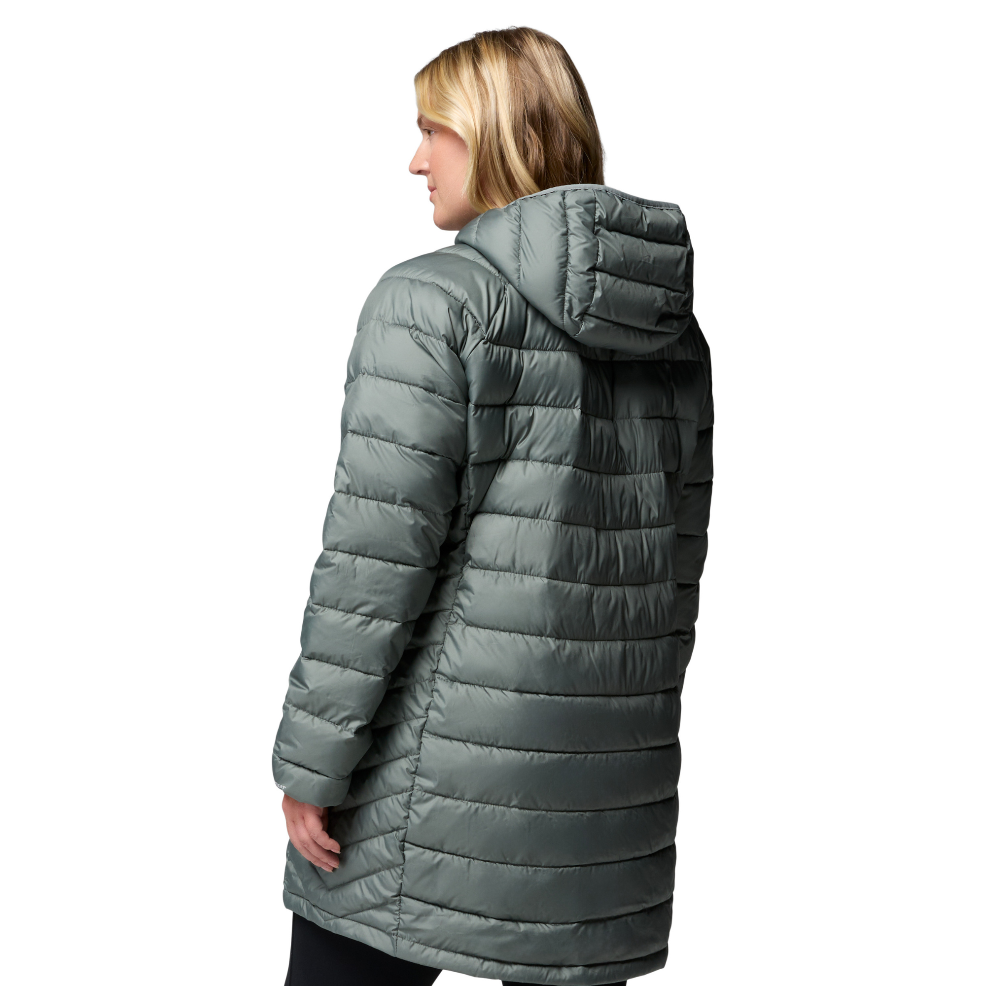 Columbia Women's Powder Lite II Mid Insulated Parka Sedona Sage 342 2089371