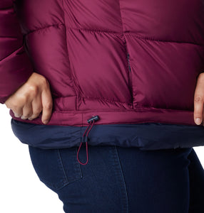Columbia Women's Puffect Colorblock Insulated Jacket (Marionberry/Nocturnal)