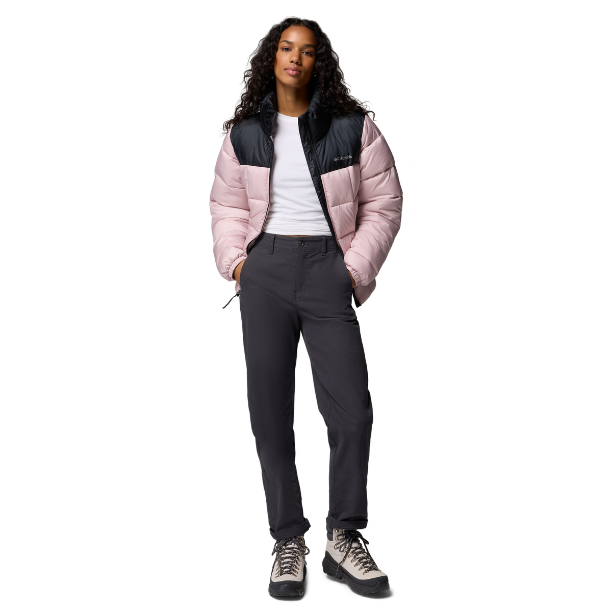 Columbia Women's Puffect III Insulated Puffer Jacket (Mineral Pink)