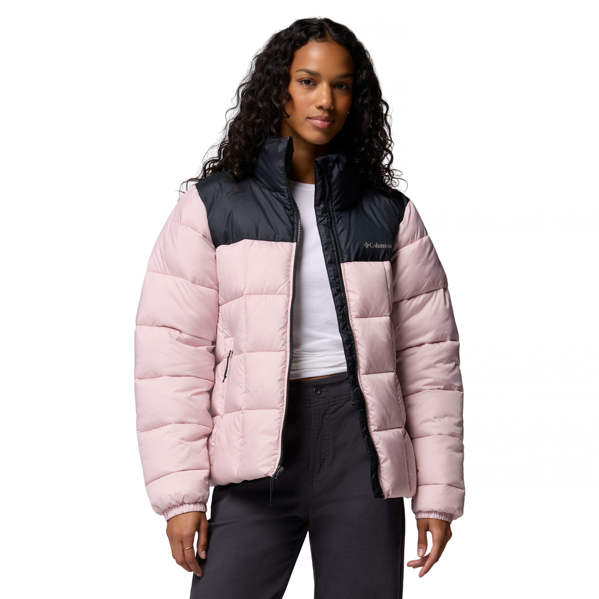 Columbia Women's Puffect III Insulated Puffer Jacket (Mineral Pink)
