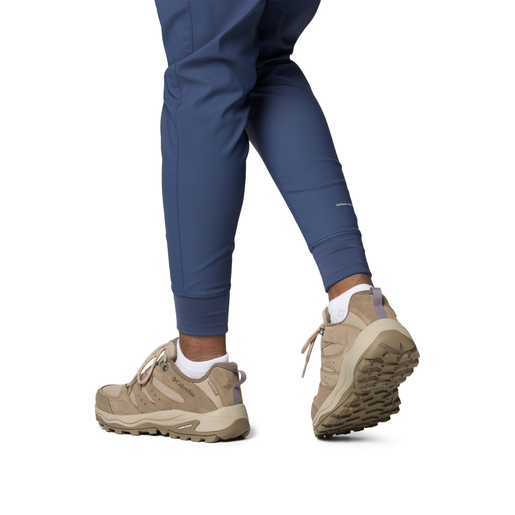 Columbia Women's Redmond IV Low Waterproof Trail Shoes (Wet Sand/Graphite Purple)