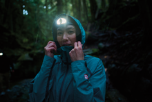Load image into Gallery viewer, Columbia Women's Reign No Shine Outdry Extreme Waterproof Jacket (River Blue)