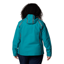 Load image into Gallery viewer, Columbia Women's Reign No Shine Outdry Extreme Waterproof Jacket (River Blue)