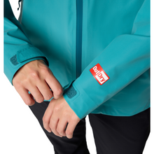 Load image into Gallery viewer, Columbia Women's Reign No Shine Outdry Extreme Waterproof Jacket (River Blue)