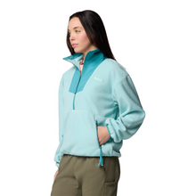 Load image into Gallery viewer, Columbia Women's Sequoia Grove Half Zip Fleece (Spray/Teal)