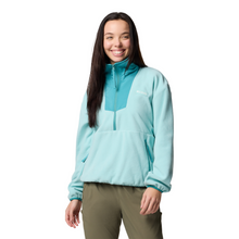 Load image into Gallery viewer, Columbia Women's Sequoia Grove Half Zip Fleece (Spray/Teal)