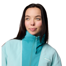 Load image into Gallery viewer, Columbia Women's Sequoia Grove Half Zip Fleece (Spray/Teal)
