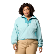 Load image into Gallery viewer, Columbia Women's Sequoia Grove Half Zip Fleece (Spray/Teal)