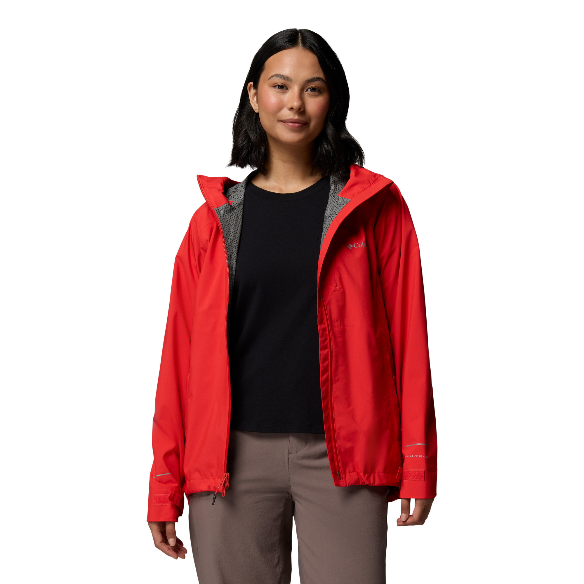 Columbia Women's Trailborne 2.5L Waterproof Jacket (Poppy Red)