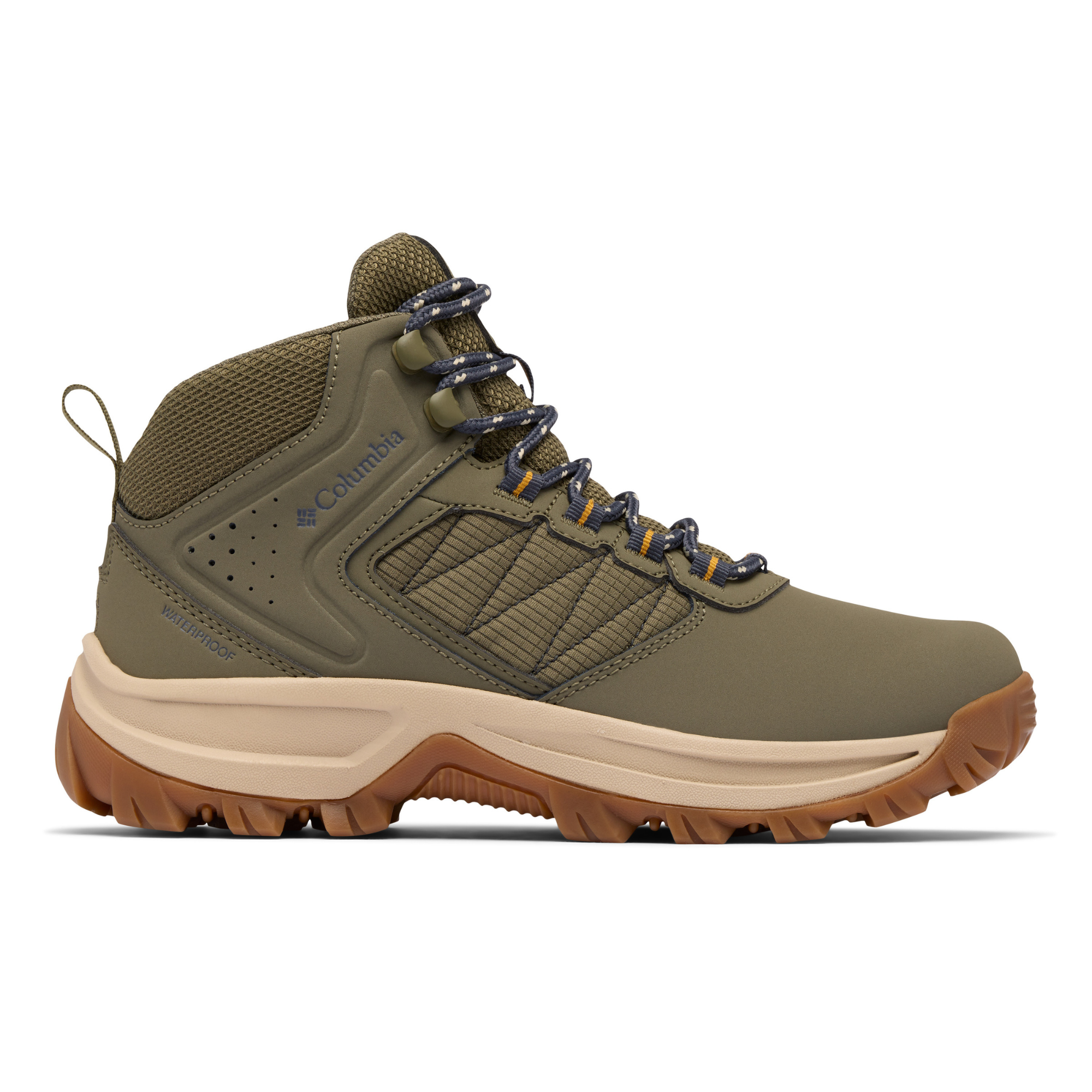 Columbia Women's Transverse Hike Waterproof Trail Boots (Stone Green/Raw Honey)