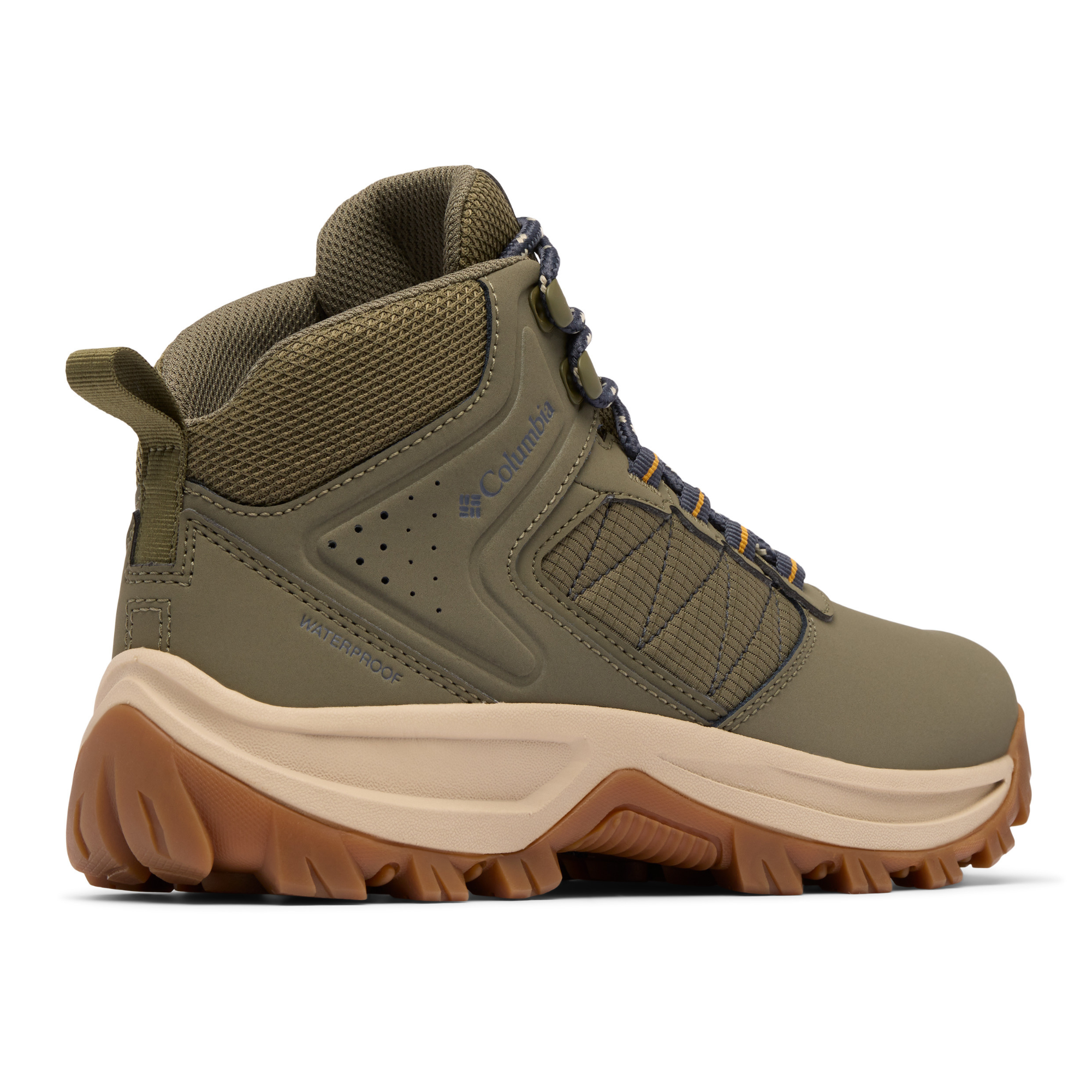 Columbia Women's Transverse Hike Waterproof Trail Boots (Stone Green/Raw Honey)