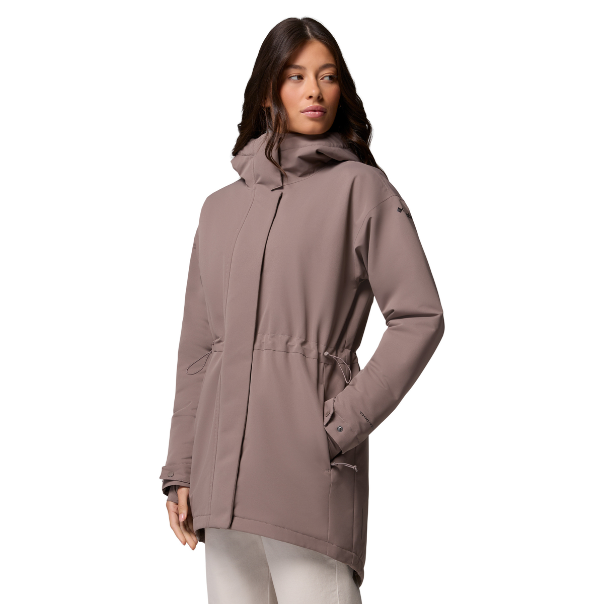 Columbia Women's Venture Days Waterproof Insulated Parka Iron 254 2086403