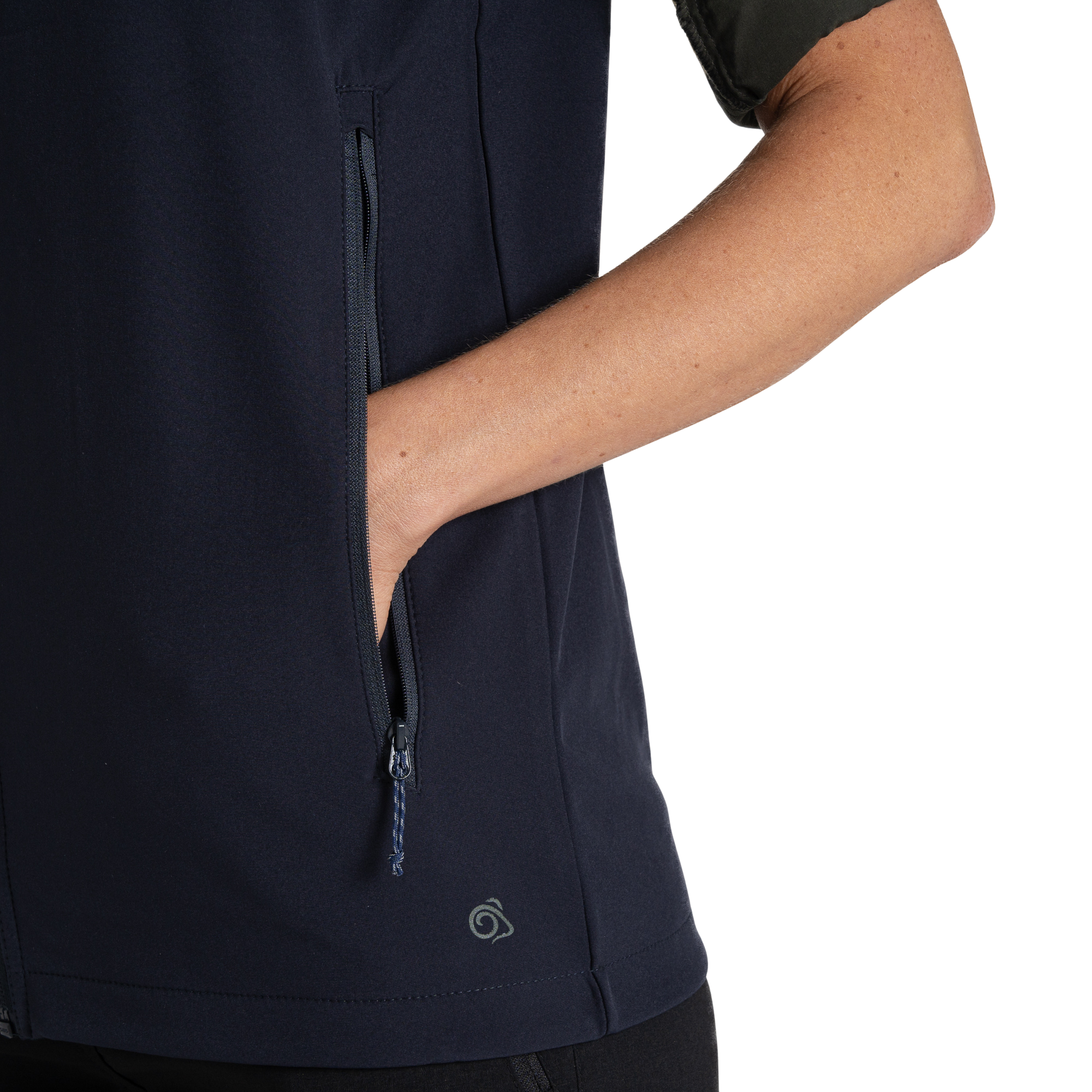 Craghoppers Expert Unisex Bascamp Softshell Vest (Dark Navy)