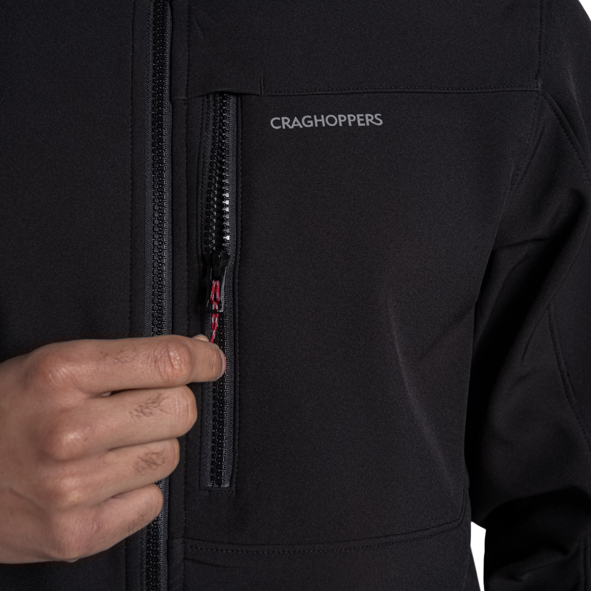 Craghoppers Men's Altis II Softshell Jacket (Black)