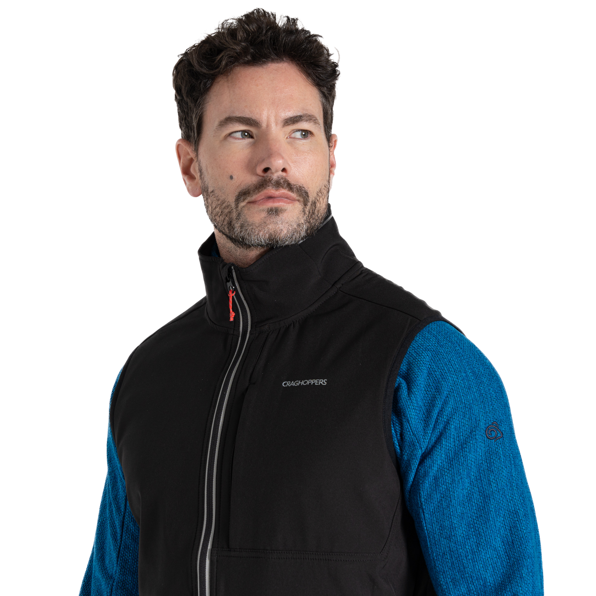 Craghoppers Men's Altis Softshell Vest (Black)