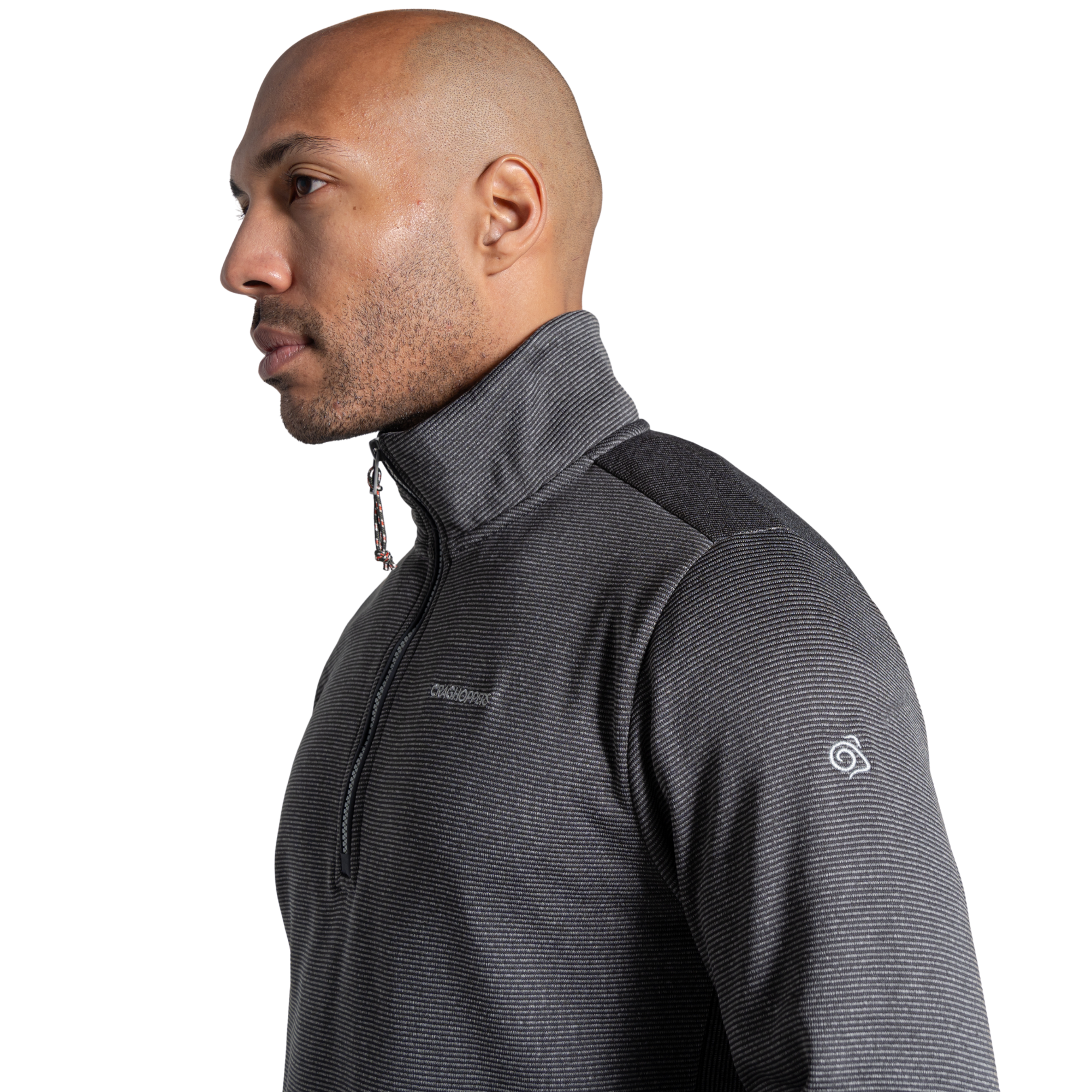 Craghoppers Men's Blake Half Zip Fleece Top (Cloud Grey)