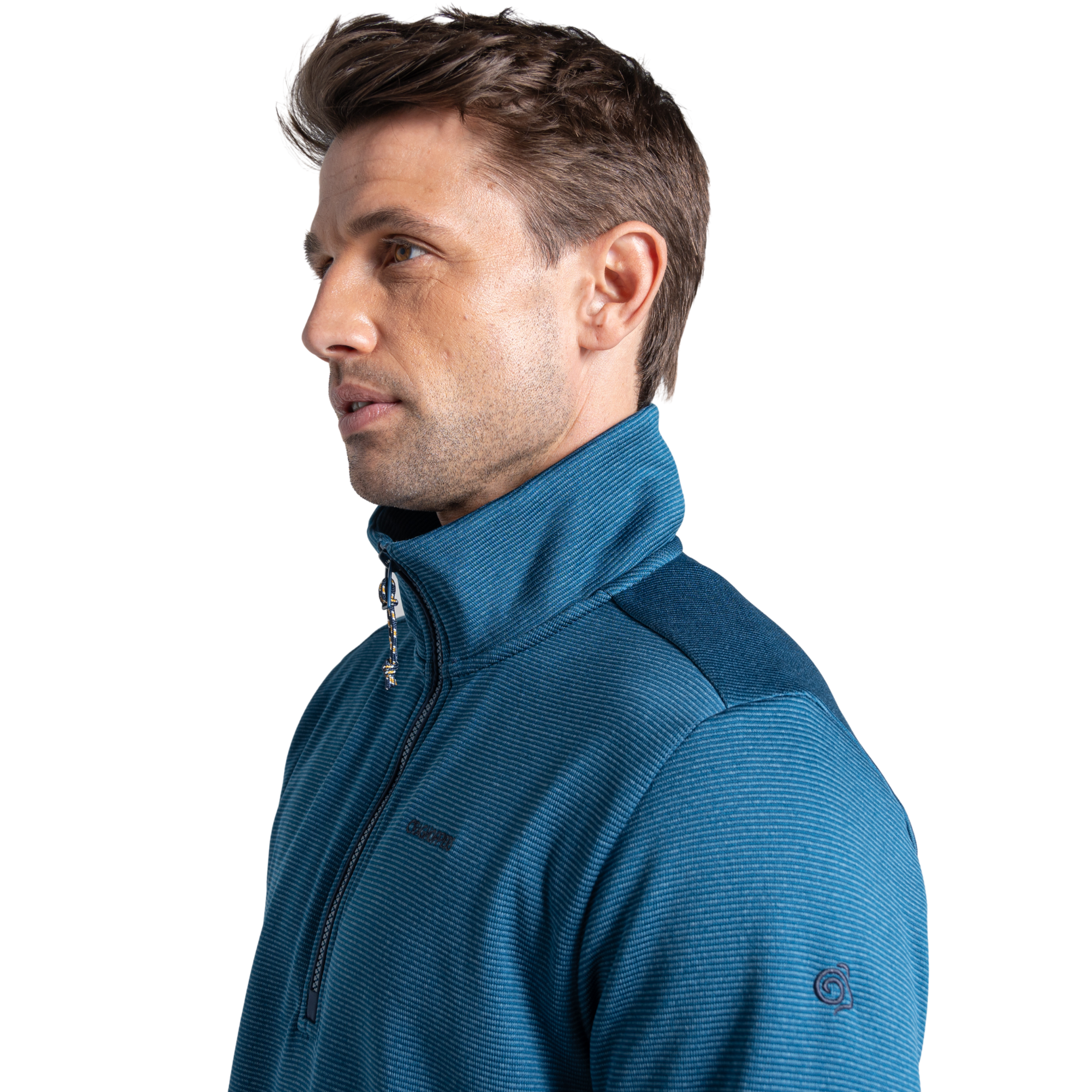 Craghoppers Men's Blake Half Zip Fleece Top (Poseidon)