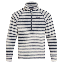 Load image into Gallery viewer, Craghoppers Men's Bonan Half Zip Fleece Top (Blue Navy Stripe)