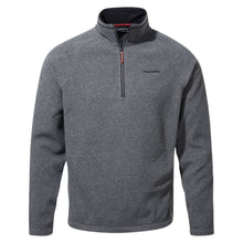 Load image into Gallery viewer, Craghoppers Men's Corey VI Half Zip Fleece Top (Black Pepper)