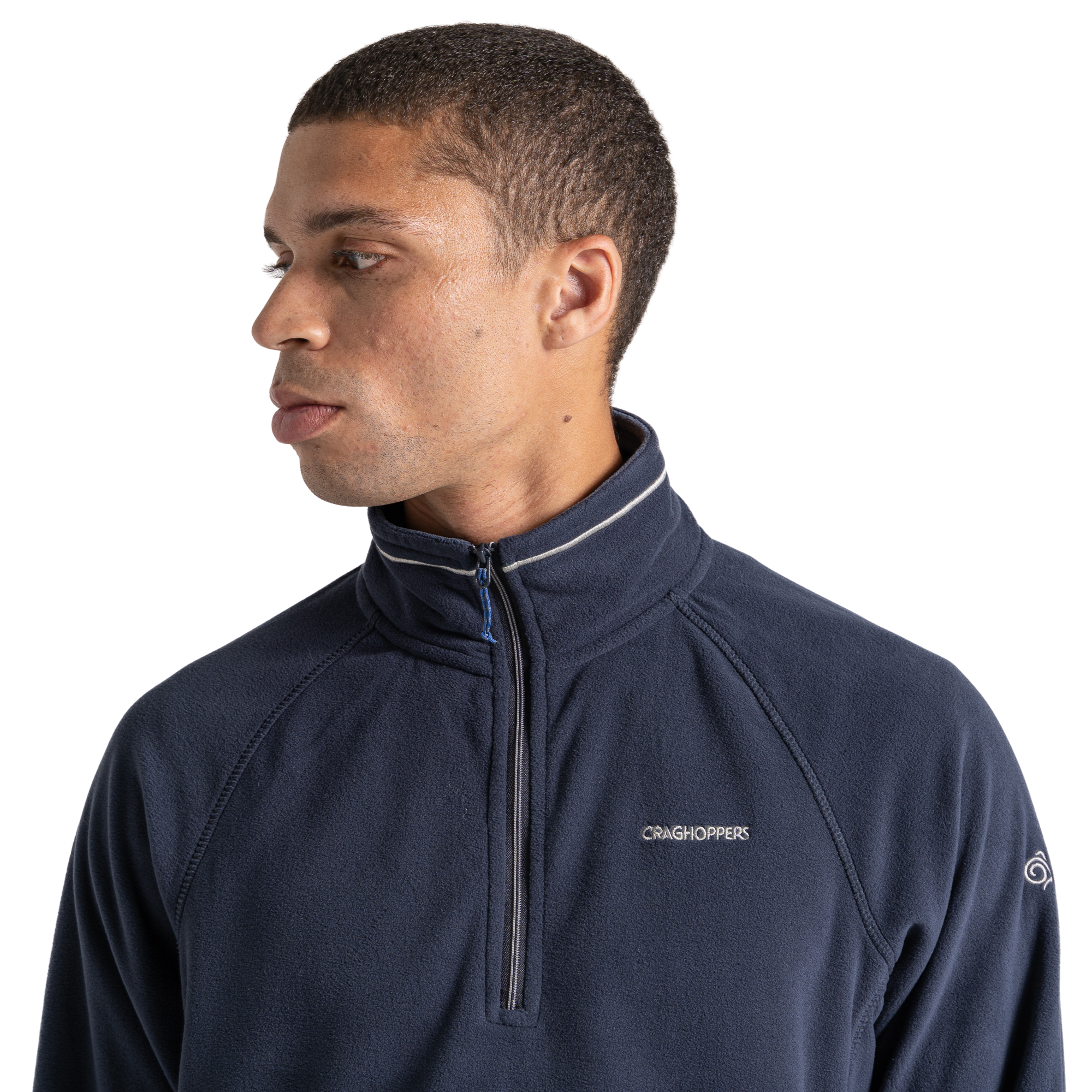 Craghoppers Men's Corey VI Half Zip Fleece Top (Navy/Blue)