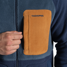 Load image into Gallery viewer, Craghoppers Men's Dades Full Zip Fleece (Blue Navy/Blue Stone)