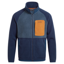 Load image into Gallery viewer, Craghoppers Men's Dades Full Zip Fleece (Blue Navy/Blue Stone)