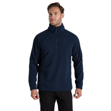 Load image into Gallery viewer, Craghoppers Men's Karlton Half Zip Fleece Top (Blue Navy)
