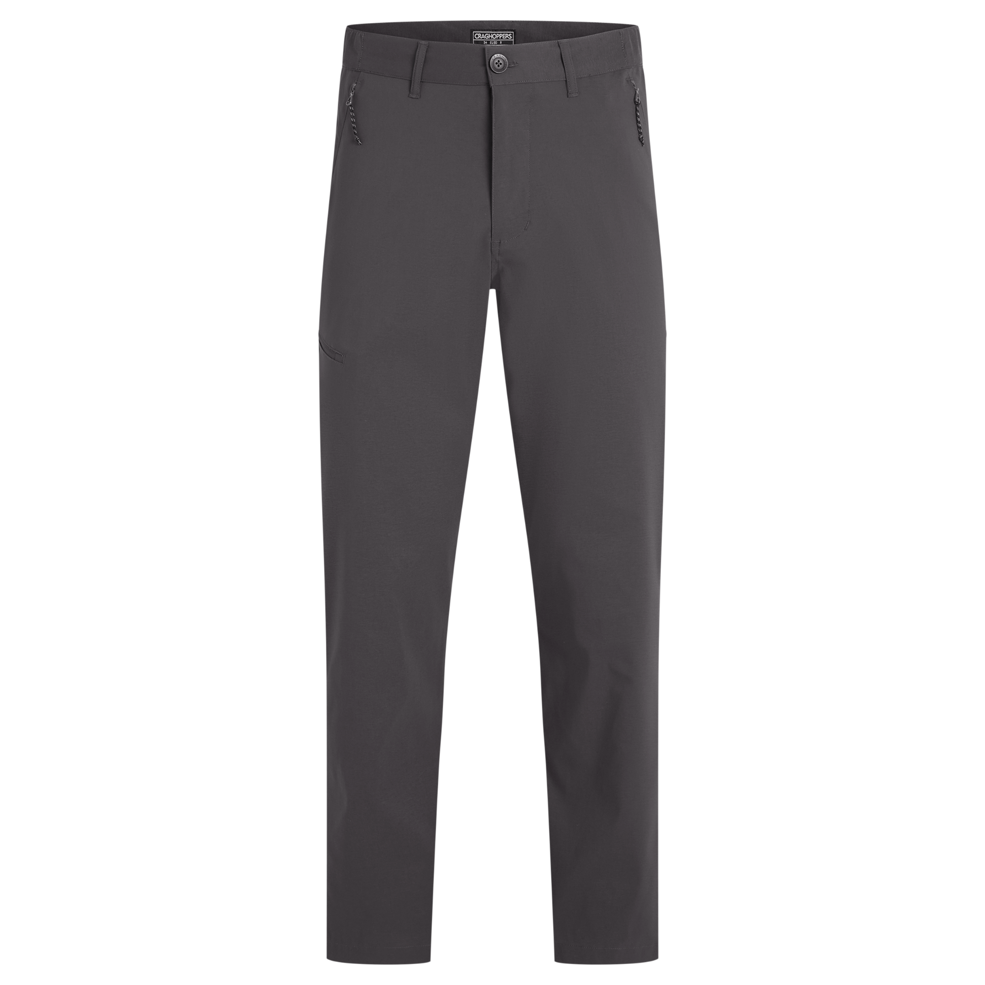 Craghoppers Men's Kiwi Pro III UPF40 NosiDefence Trousers Dark Lead 1HJ CMJ664