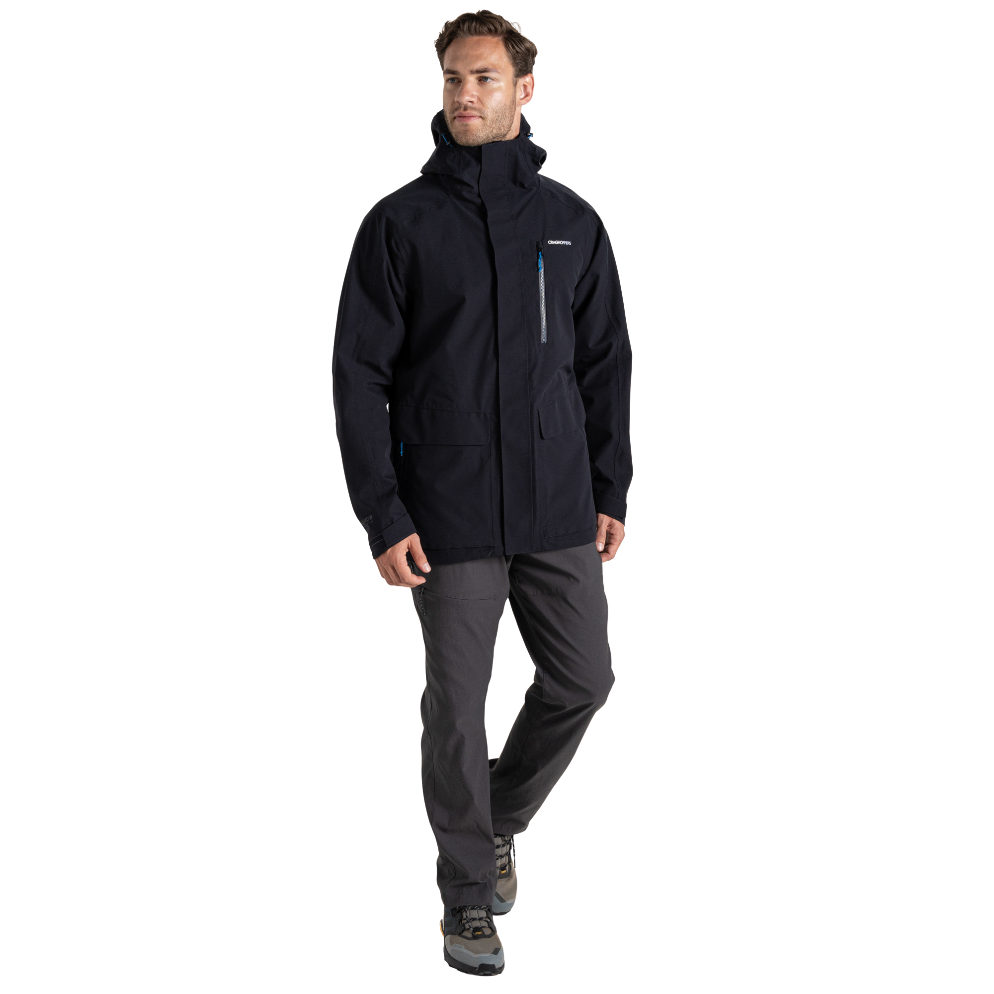 Craghoppers Men's Lorton II Waterproof Jacket (Dark Navy)