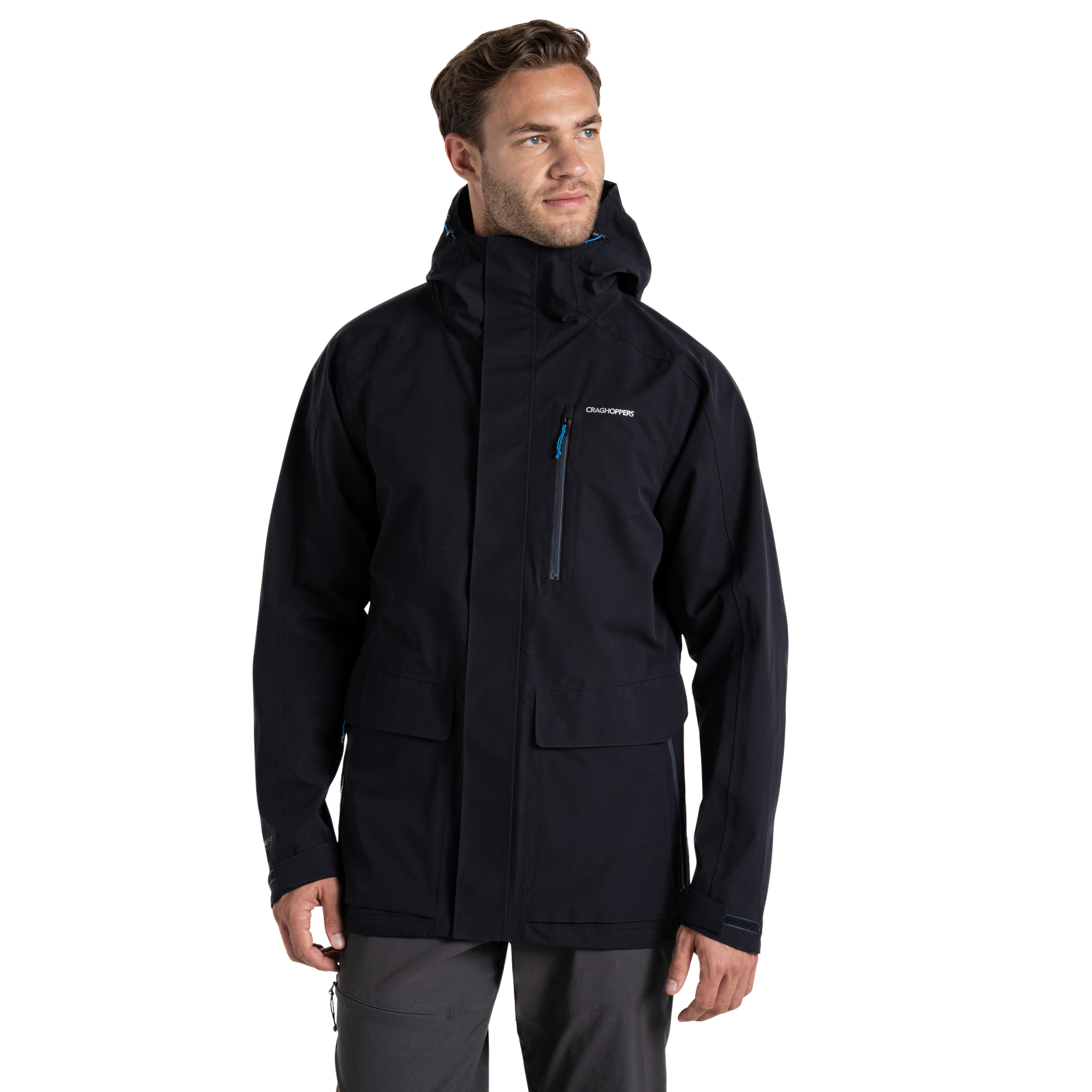 Craghoppers Men's Lorton II Waterproof Jacket (Dark Navy)
