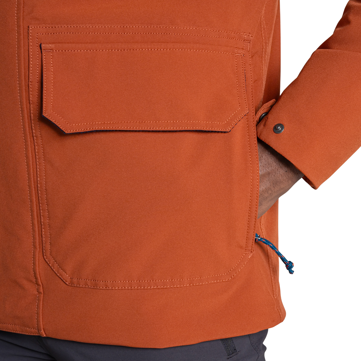 Craghoppers Men's National Trust Padley II Waterproof Insulated Jacket (Gingerbread)