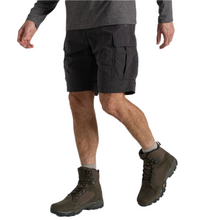 Load image into Gallery viewer, Craghoppers Men's NosiLife III UPF40 Cargo Shorts (10.5in)(Black Pepper)