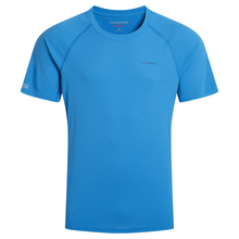 Load image into Gallery viewer, Craghoppers Men's Nosilife SolarShield+ UPF50 Short Sleeve Technical Tee (Azure Sky)