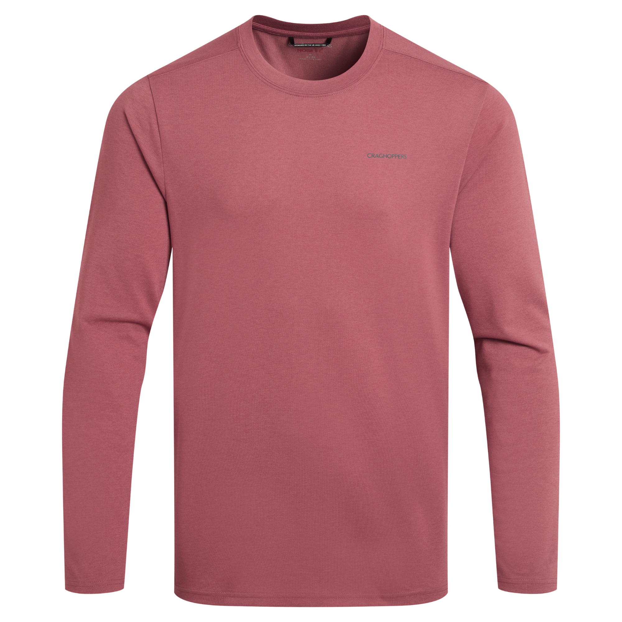 Craghoppers Men's Nosilife Abel Long Sleeve Technical Tee (Atlas Red)