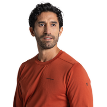 Load image into Gallery viewer, Craghoppers Men's Nosilife Abel Long Sleeve Technical Top (Red Beach)