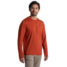 Load image into Gallery viewer, Craghoppers Men's Nosilife Abel Long Sleeve Technical Top (Red Beach)