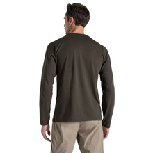 Load image into Gallery viewer, Craghoppers Men's Nosilife Abel Long Sleeve Technical Top (Woodland Green)