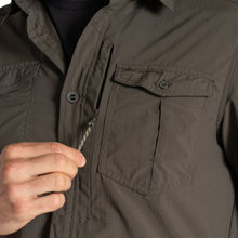 Load image into Gallery viewer, Craghoppers Men's Nosilife Adventure III UPF50 Long Sleeve Shirt (Woodland Green)