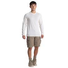 Load image into Gallery viewer, Craghoppers Men's Nosilife Nour Long Sleeve Technical Tee (Sail White)