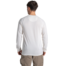 Load image into Gallery viewer, Craghoppers Men's Nosilife Nour Long Sleeve Technical Tee (Sail White)