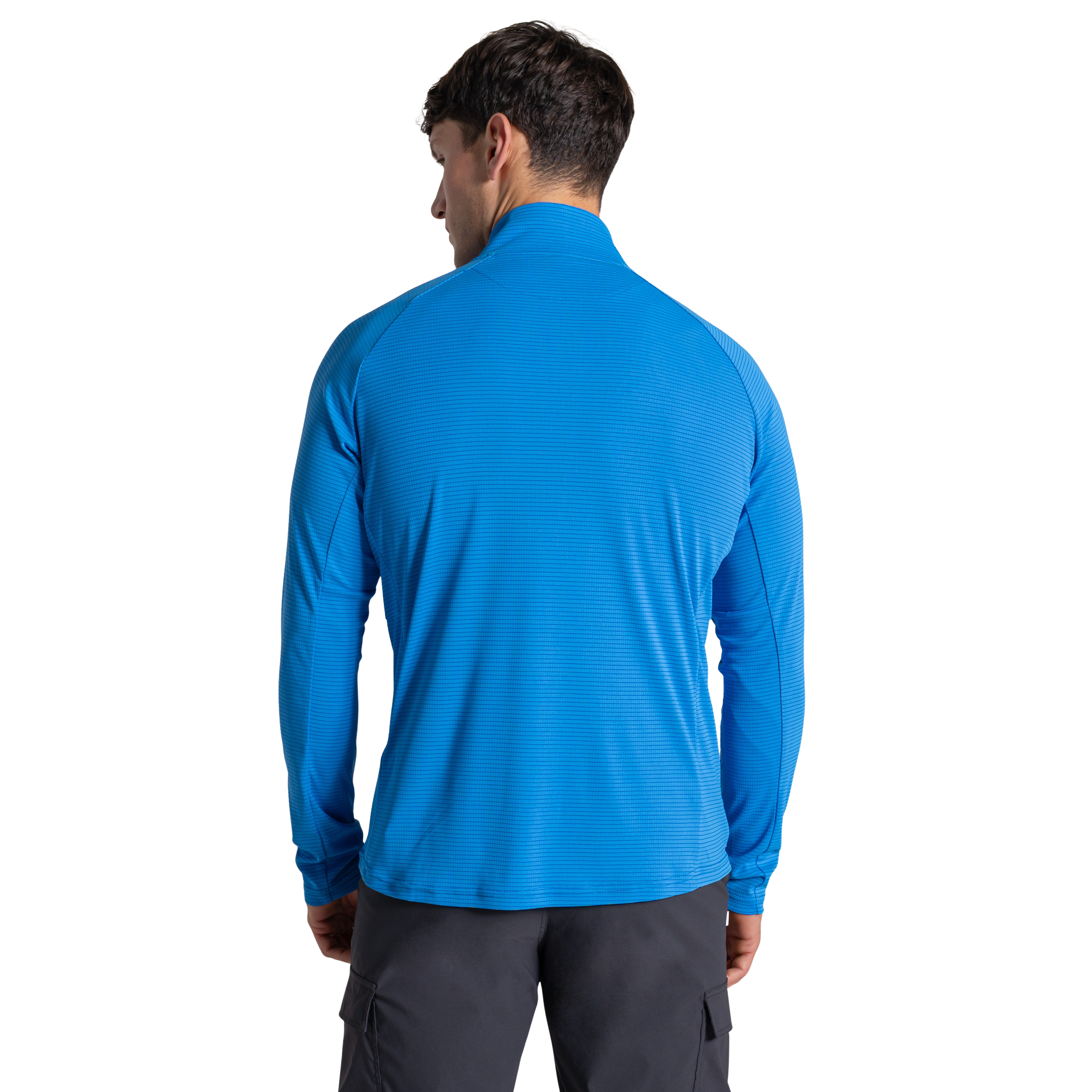 Craghoppers Men's Nosilife SolarShield+ UPF50 Half Zip Technical Top (Azure Sky)