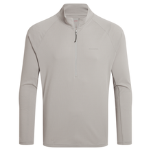 Load image into Gallery viewer, Craghoppers Men's Nosilife SolarShield+ UPF50 Half Zip Technical Top (Parchment)