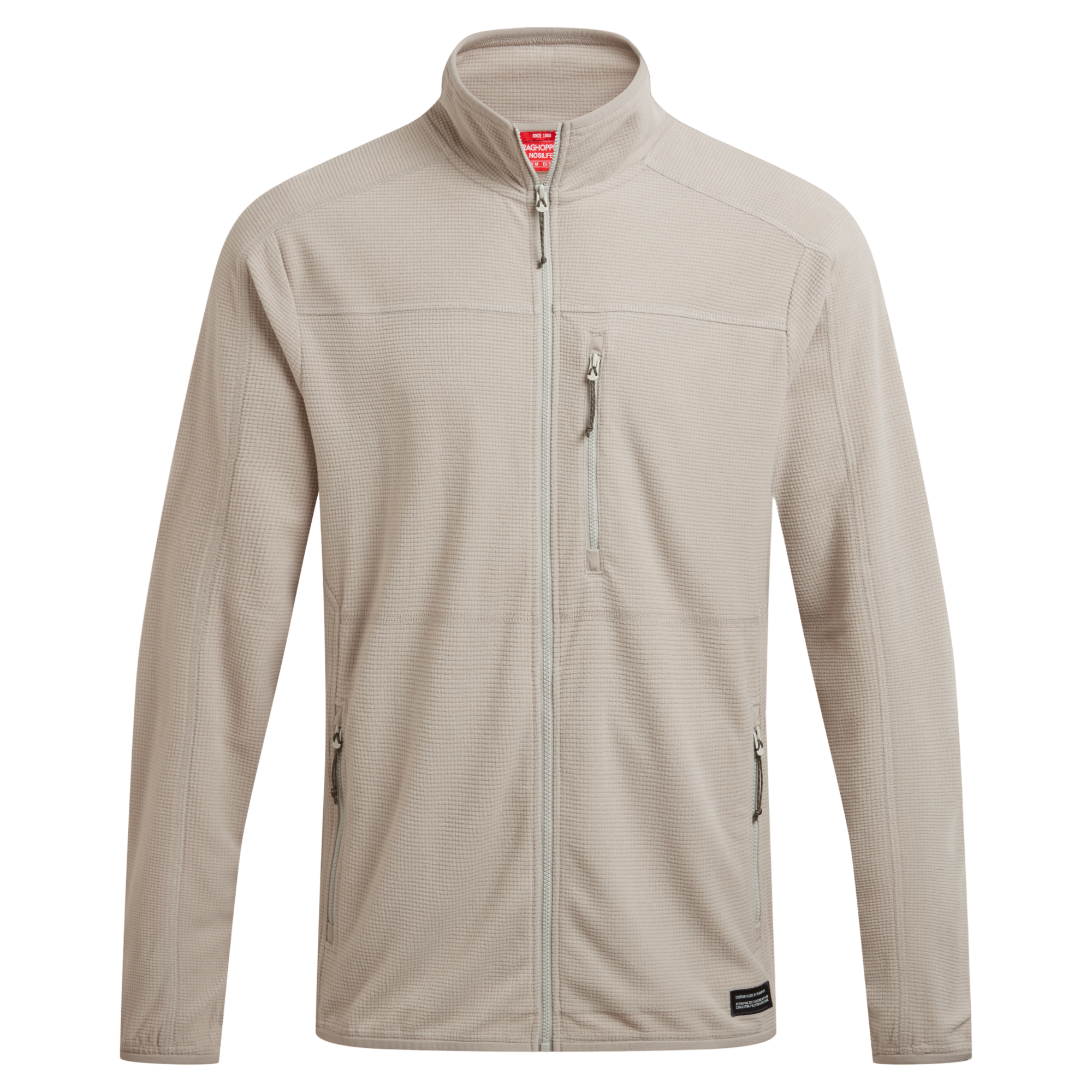 Craghoppers Men's Nosilife Spry II UPF50 Full Zip Fleece (Parchment)