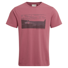 Load image into Gallery viewer, Craghoppers Men's Sabden National Trust Organic Cotton Short Sleeve T-Shirt (Atlas Red)