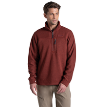 Load image into Gallery viewer, Craghoppers Men's Torney III Half Zip Fleece Top (Red Jasper)
