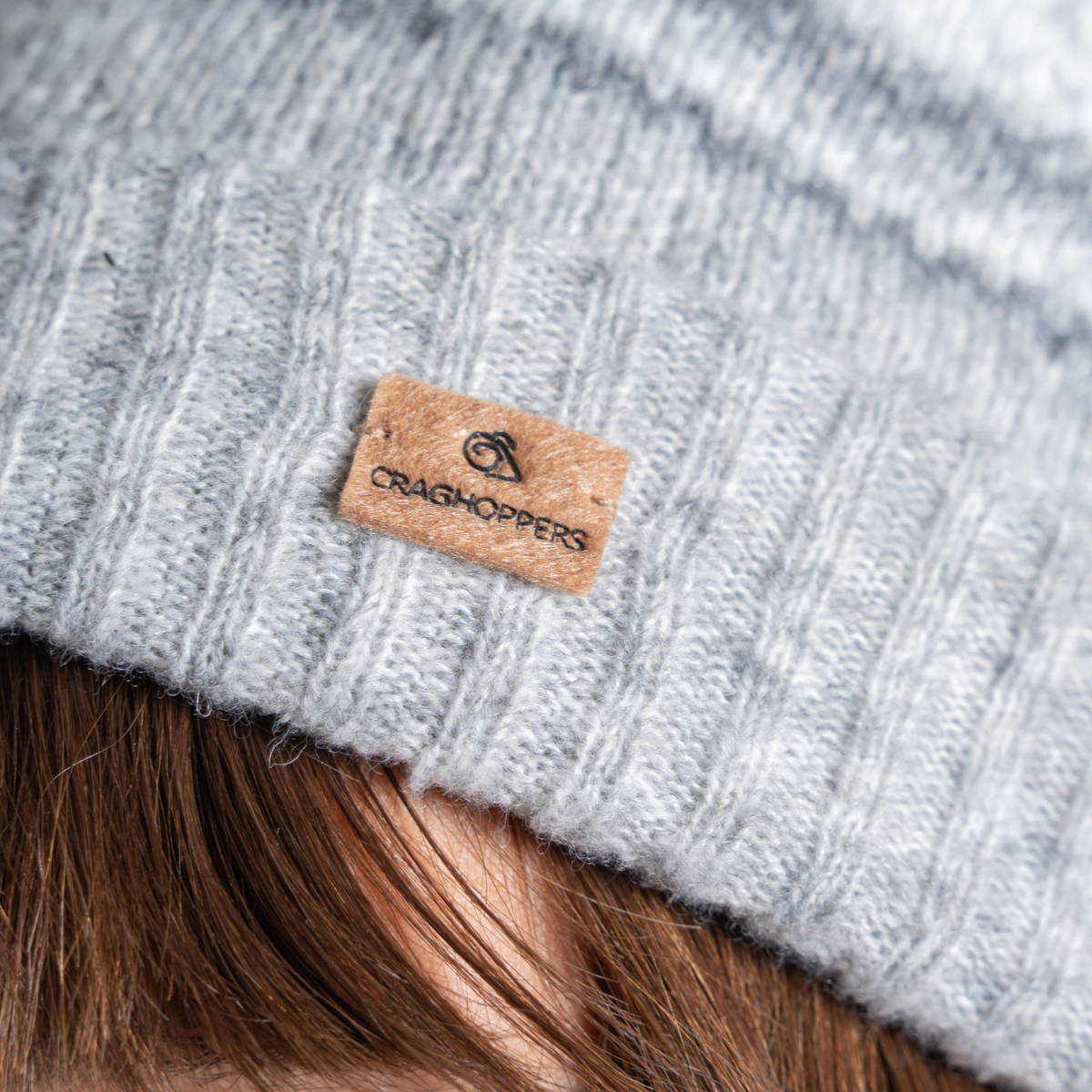 Craghoppers Unisex Adalia Beanie Hat (Cloud Grey)