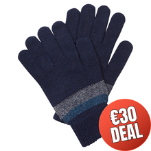 Load image into Gallery viewer, Craghoppers Unisex Forster Gloves (Blue Navy)
