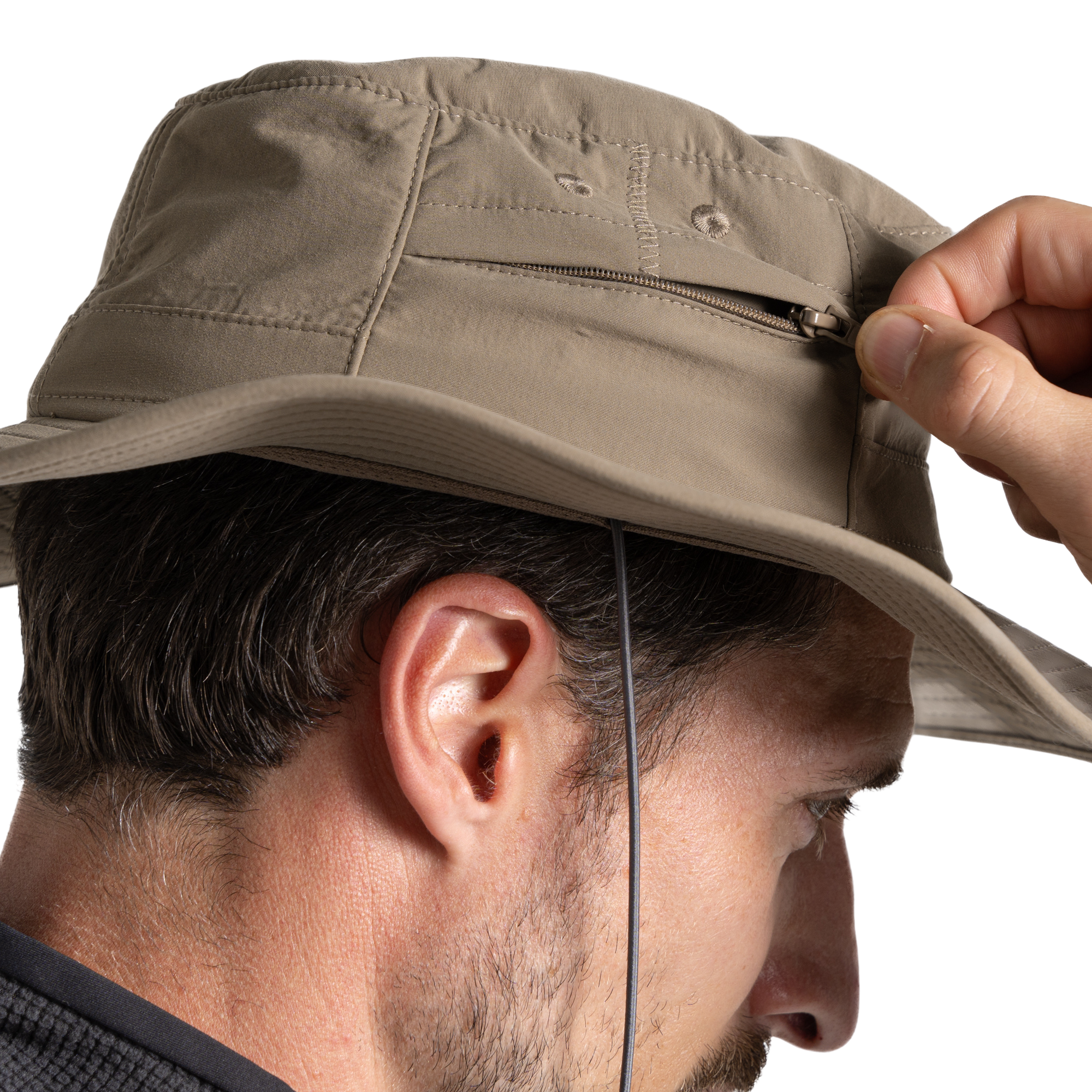 Craghoppers Unisex NosiLife Outback II Sun Hat (Pebble)