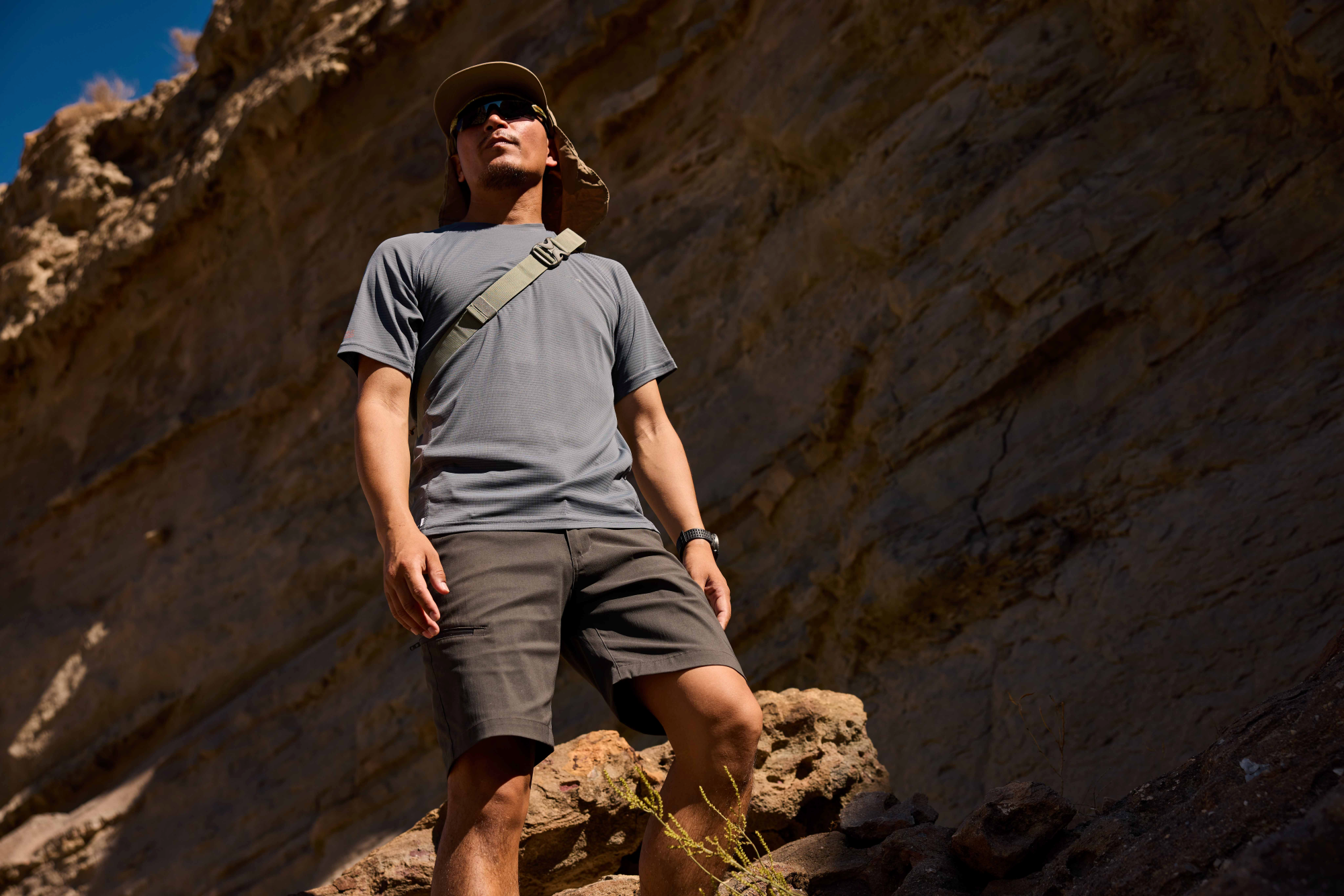 Craghoppers Unisex Nosilife Desert III Sun Hat (Pebble)
